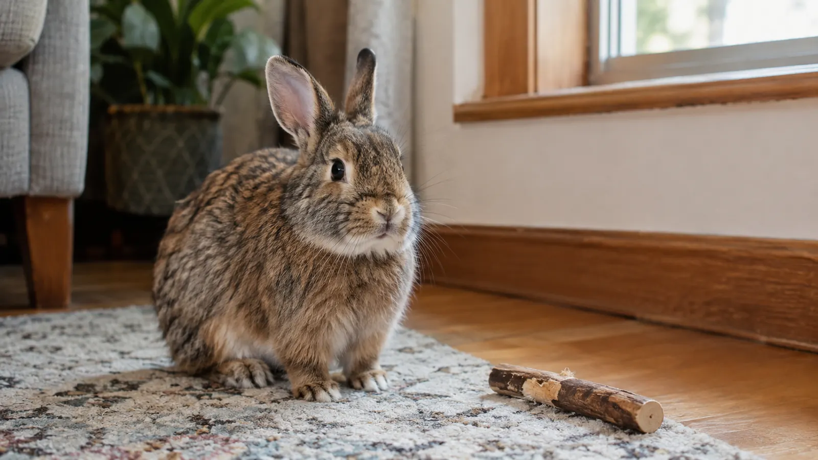 The Chew Toy That Saved My Baseboards From My Rabbit