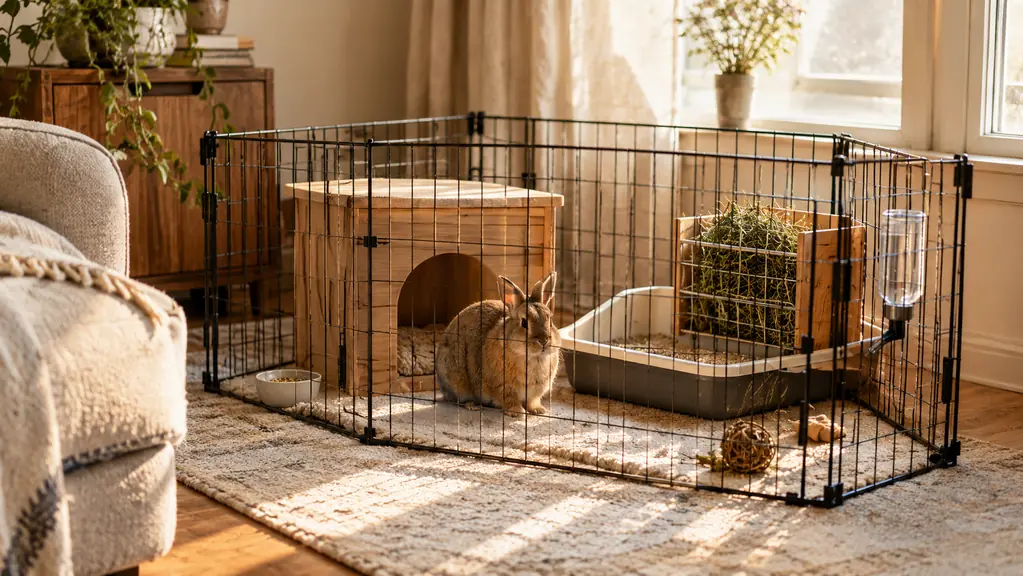 Prevue Small Pet Playpen Review: Months of Free-Roam Time for a House Rabbit
